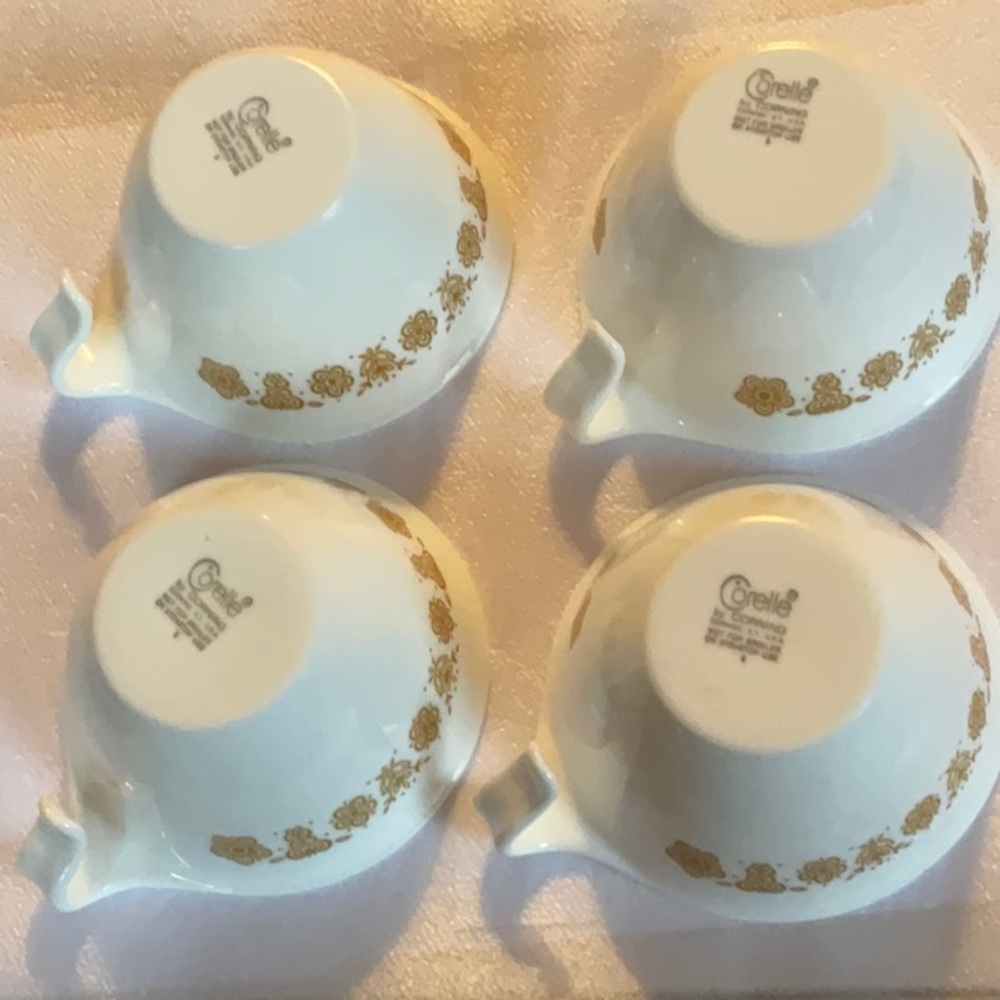 Vintage Corelle Butterfly Gold Cups - Picture 3 of 5
